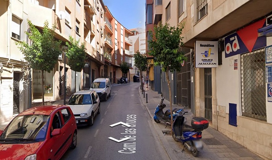 Camino Las Cruces, en Jaén.
